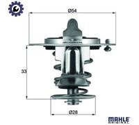MAHLE ORIGINAL TX 72 85D Thermostat