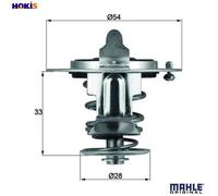 MAHLE ORIGINAL TX 72 85D Thermostat