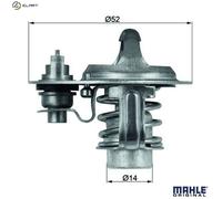 Thermostat TX 76 88D MAHLE for MAZDA KIA