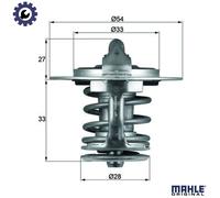 MAHLE ORIGINAL TX 84 77 Thermostat