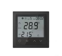 Thermostat For Floor Heating Systems, Digital Hygrometer Indoor Thermometer With Real Time LED Temperature Display And Customizable Control