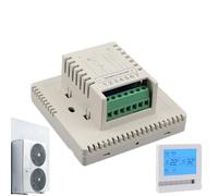 Thermostat for House - Floor Heating Controller - LCD Display Accurate Room Boiler Thermostat for Living Room Temperature Management Home Environment