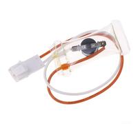 Thermostat for MM2-287 Refrigerator Defrost Sensor 2-Wire 2-Pin Metal Temperature Controller Orange Compact Design Accurate Defrosting Replacement for Cold Appliance
