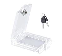 Thermostat Guard Panel - Transparent Dust Splash Protection, Air Conditioner Cover | Child Proof Lock Casing Shield for School Classroom Business Building Hotel Shared Apartment Office Security