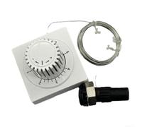 Thermostat Head With 2000 Mm Capillary Tube, Fit for M30x1.5 Thread Radiator Valves, with Remote Adjuster with Built-in Sensor for Home Temperature Control