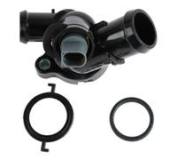 Thermostat Housing 07K121133E Coolant Hose Flange Car Accessories Fit For A6 Motor 2.5L Fit For Bora Car Accessories Thermostat Housing Thermostat and Seal Housing