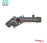Metzger Autoteile Thermostat Housing 4010054 - Synthetic, Cylinder Head - for M52 B20/B28 6cyl