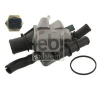 Thermostat housing body Aluminium 36980 FEBI BILSTEIN for FIAT PUNTO