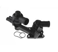 Thermostat housing body with housing 160045910 AUTOMEGA for VW AUDI SKODA