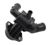 Thermostat Housing for Au-di A1 A3 Sea-t Altea Ibiza Toledo mk4 Leon | for Skoda Fabia Octavia Superb mk2 Rapid Roomster Yeti V-W Beetle Caddy Jetta mk3 Polo Golf mk5 mk6 Passat Touran 1.6 2.0 TDI