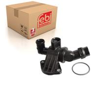 Thermostat Inc Housing & Gasket Fits Volkswagen Eos Cabrio Golf 5 Va Febi 109178