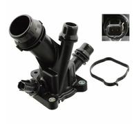 Thermostat Inc Housing Seal & Temperature Switch Fits Volvo C30 C70 Febi 104762