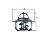 MAHLE TX 1 71D THERMOSTAT COOLANT