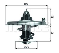 MAHLE TX 36 80D THERMOSTAT COOLANT