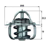 MAHLE TX 5 83D Thermostat