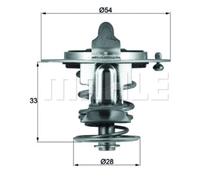 MAHLE ORIGINAL TX 72 85D Thermostat