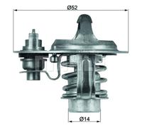 Thermostat Insert MAHLE TX 76 88D Quality MAHLE Genuine UK Stock