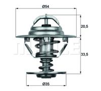 MAHLE TX 8 88D THERMOSTAT COOLANT
