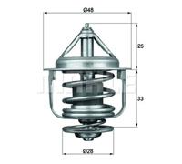 Thermostat Insert MAHLE TX 87 77D Quality MAHLE Genuine UK Stock