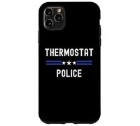 Thermostat Police - Funny Dad Jokes Step Away From The Dial Case for iPhone 11 Pro Max