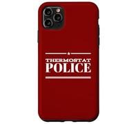Thermostat Police Funny Dad Jokes Step Away From The Dial Case for iPhone 11 Pro Max