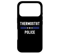 Thermostat Police - Funny Dad Jokes Step Away From The Dial Case for iPhone 17 Pro