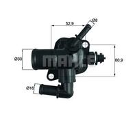MAHLE TI 251 88D Thermostat