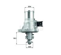 Fits MAHLE TM 41 105 Thermostat, coolant TM 41 105 Cooling system the ⭐UK Stock⭐