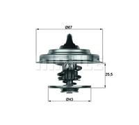 MAHLE TX 18 65D Thermostat