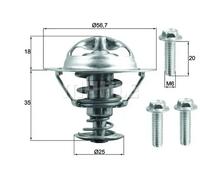 MAHLE TX 202 90D Thermostat