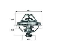 MAHLE TX 38 88D Thermostat