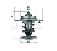 MAHLE TX 80 83 Thermostat