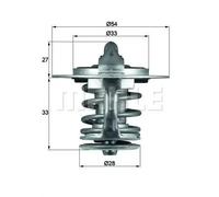 MAHLE ORIGINAL TX 84 77 Thermostat