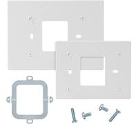 Thermostat Wall Plate For Honeywell THP2400A1027W Coverplate Assembly White Cover