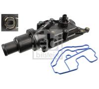 febi bilstein 108756 Thermostat with housing, seal and temperature switch, 1 piece