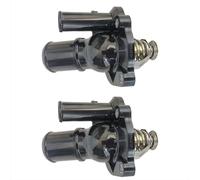 Thermostat With Housing Compatible With For Escape 2009 2010 2011 2012 2013 2014 2015 2 Pcs Car Thermostat Replacement Accessories ZZCA15172A