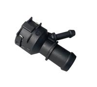 Thermostat with Housing Compatible with Seat for Alhambra 2010 2011 2012 2013 2014 2015 2016 1 Pcs Coolant Heater Hose Flange Accessories 1K0122291C