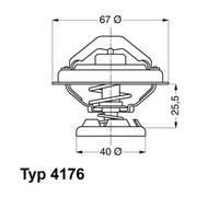 WAHLER 4176.85D Thermostat