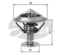Thermostat without housing TH05382G1 GATES for MITSUBISHI PROTON GALLOPER