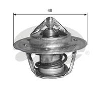 Thermostat without housing TH33291G1 GATES for CHRYSLER DODGE