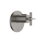 Thermostatic Bath Shower Mixer Tap Dornbracht Vaia Control unit 3/4" thermostatic valve ø123mm Brushed Dark Platinum 36503809-99