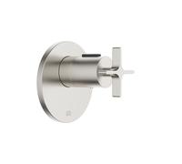 Thermostatic Bath Shower Mixer Tap Dornbracht Vaia Control unit 3/4" thermostatic valve ø123mm Brushed Platinum 36503809-06