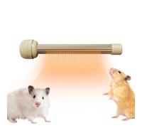 Thermostatic Bird Perch Heater With Thermostat Temperature Regulation Comfort Maintenance For Nighttime Travel Conure Hammock Indoor Aviary Rabbits Balcony Canary Outdoor African Grey