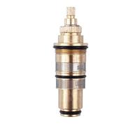 Thermostatic Brass Shower Cartridge, Bath Mixer Taps Shower Valve, Replacement Shower Cartridges, Constant Temperature Control Br-Ass Cartridge, Handle Spare Repair Kit, H-9