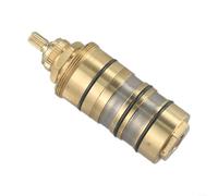 Thermostatic Cartridge Shower Mixer Valve Replacement Kit in Brass for Improved Water Temperature Stability and Valve Functionality