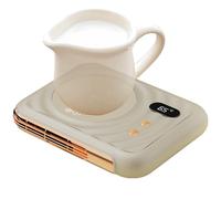 Thermostatic Cup Warmer, Coffee Cup Warmer for Office | Desk Warmer for Coffee Cup - Electric Cup Warmer Safety Protection for Tea Coffee Milk and Various