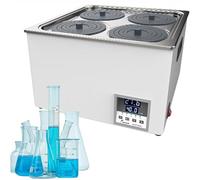 Thermostatic Lab Water Bath, Digital Display Heating Bath with Anti-dry Burning & Timer, for Scientific Experiments & Temperature Control