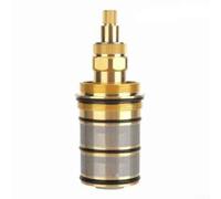 Thermostatic mixer valve,shower valve, Brass Replacement Thermostatic Cartridge, Replacement 20-48 Celsius Thermostatic Cartridge Hot and Cold Water Mixer Valve Bar Temperature Control Repair Kit for
