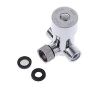 Thermostatic Mixing Valve G1/2" Hot & Cold Water Mixer Temperature Control Valve Two in & One Out