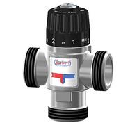 Thermostatic Mixing Valve Mid Port Mixed Water 30-65C 2,3m3/h 1" Male BSP